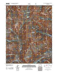 Pole Creek Mountain Colorado Historical topographic map, 1:24000 scale, 7.5 X 7.5 Minute, Year 2011