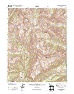 Pole Creek Mountain Colorado Historical topographic map, 1:24000 scale, 7.5 X 7.5 Minute, Year 2013