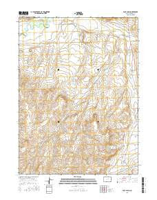 Pole Gulch Colorado Current topographic map, 1:24000 scale, 7.5 X 7.5 Minute, Year 2016