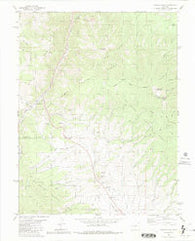 Poncha Pass Colorado Historical topographic map, 1:24000 scale, 7.5 X 7.5 Minute, Year 1980