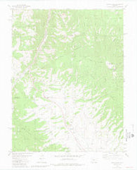 Poncha Pass Colorado Historical topographic map, 1:24000 scale, 7.5 X 7.5 Minute, Year 1980