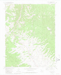 Poncha Pass Colorado Historical topographic map, 1:24000 scale, 7.5 X 7.5 Minute, Year 1980