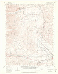 Poncha Springs Colorado Historical topographic map, 1:62500 scale, 15 X 15 Minute, Year 1956