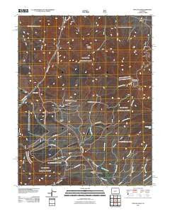 Poncha Pass Colorado Historical topographic map, 1:24000 scale, 7.5 X 7.5 Minute, Year 2011