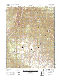 Poncha Pass Colorado Historical topographic map, 1:24000 scale, 7.5 X 7.5 Minute, Year 2013