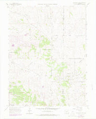 Ponderosa Park Colorado Historical topographic map, 1:24000 scale, 7.5 X 7.5 Minute, Year 1966