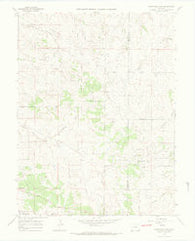 Ponderosa Park Colorado Historical topographic map, 1:24000 scale, 7.5 X 7.5 Minute, Year 1966