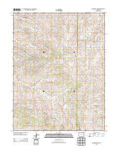 Ponderosa Park Colorado Historical topographic map, 1:24000 scale, 7.5 X 7.5 Minute, Year 2013