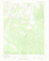 Pool Table Mountain Colorado Historical topographic map, 1:24000 scale, 7.5 X 7.5 Minute, Year 1967