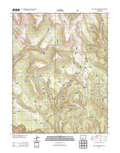 Pool Table Mountain Colorado Historical topographic map, 1:24000 scale, 7.5 X 7.5 Minute, Year 2013