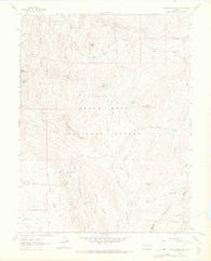 Porter Mountain Colorado Historical topographic map, 1:24000 scale, 7.5 X 7.5 Minute, Year 1961