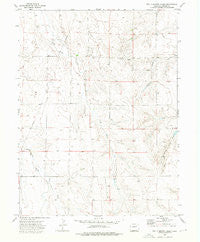 Potty Brown Creek Colorado Historical topographic map, 1:24000 scale, 7.5 X 7.5 Minute, Year 1973