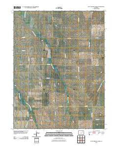 Potty Brown Creek Colorado Historical topographic map, 1:24000 scale, 7.5 X 7.5 Minute, Year 2010