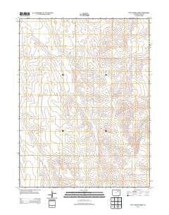 Potty Brown Creek Colorado Historical topographic map, 1:24000 scale, 7.5 X 7.5 Minute, Year 2013
