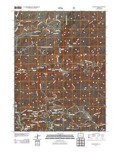 Poudre Park Colorado Historical topographic map, 1:24000 scale, 7.5 X 7.5 Minute, Year 2011