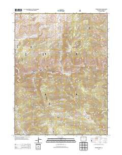 Poudre Park Colorado Historical topographic map, 1:24000 scale, 7.5 X 7.5 Minute, Year 2013