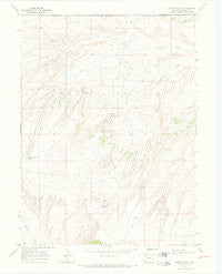 Powder Wash Colorado Historical topographic map, 1:24000 scale, 7.5 X 7.5 Minute, Year 1969