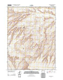 Powder Wash Colorado Historical topographic map, 1:24000 scale, 7.5 X 7.5 Minute, Year 2013