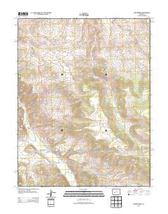 Powderhorn Colorado Historical topographic map, 1:24000 scale, 7.5 X 7.5 Minute, Year 2013