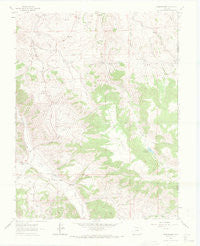 Powderhorn Colorado Historical topographic map, 1:24000 scale, 7.5 X 7.5 Minute, Year 1962