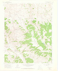 Powderhorn Colorado Historical topographic map, 1:24000 scale, 7.5 X 7.5 Minute, Year 1962