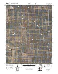 Pritchett Colorado Historical topographic map, 1:24000 scale, 7.5 X 7.5 Minute, Year 2011