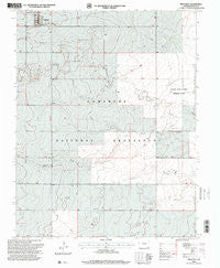 Pritchett Colorado Historical topographic map, 1:24000 scale, 7.5 X 7.5 Minute, Year 1996