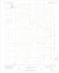 Pritchett Colorado Historical topographic map, 1:24000 scale, 7.5 X 7.5 Minute, Year 1978