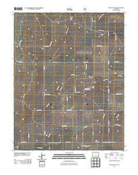 Pritchett NW Colorado Historical topographic map, 1:24000 scale, 7.5 X 7.5 Minute, Year 2011