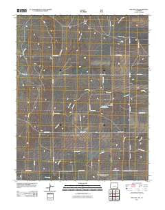 Pritchett NW Colorado Historical topographic map, 1:24000 scale, 7.5 X 7.5 Minute, Year 2011