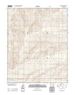 Pritchett NW Colorado Historical topographic map, 1:24000 scale, 7.5 X 7.5 Minute, Year 2013