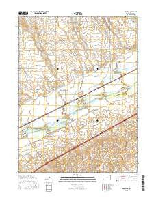 Proctor Colorado Current topographic map, 1:24000 scale, 7.5 X 7.5 Minute, Year 2016