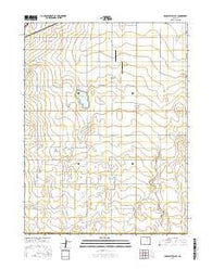 Prospect Valley Colorado Current topographic map, 1:24000 scale, 7.5 X 7.5 Minute, Year 2016