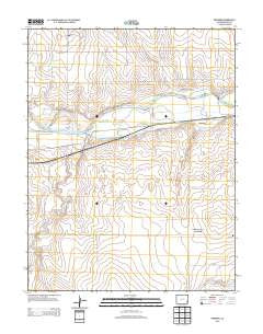Prowers Colorado Historical topographic map, 1:24000 scale, 7.5 X 7.5 Minute, Year 2013