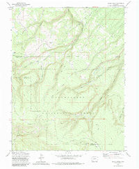 Pryor Creek Colorado Historical topographic map, 1:24000 scale, 7.5 X 7.5 Minute, Year 1973