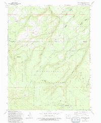 Pryor Creek Colorado Historical topographic map, 1:24000 scale, 7.5 X 7.5 Minute, Year 1994