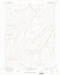Pryor Creek Colorado Historical topographic map, 1:24000 scale, 7.5 X 7.5 Minute, Year 1973