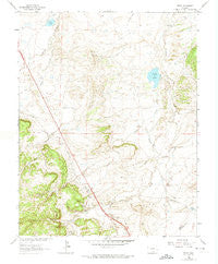 Pryor Colorado Historical topographic map, 1:24000 scale, 7.5 X 7.5 Minute, Year 1963