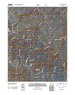 Pryor Creek Colorado Historical topographic map, 1:24000 scale, 7.5 X 7.5 Minute, Year 2011