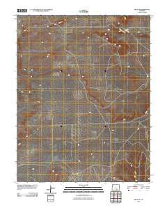 Pryor SE Colorado Historical topographic map, 1:24000 scale, 7.5 X 7.5 Minute, Year 2010