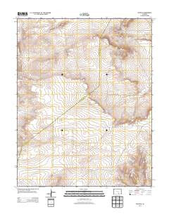 Pryor SE Colorado Historical topographic map, 1:24000 scale, 7.5 X 7.5 Minute, Year 2013