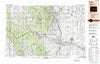 Pueblo Colorado Historical topographic map, 1:250000 scale, 1 X 2 Degree, Year 1989