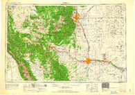 Pueblo Colorado Historical topographic map, 1:250000 scale, 1 X 2 Degree, Year 1962
