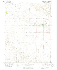 Punkin Center NW Colorado Historical topographic map, 1:24000 scale, 7.5 X 7.5 Minute, Year 1978