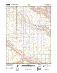 Punkin Center NW Colorado Historical topographic map, 1:24000 scale, 7.5 X 7.5 Minute, Year 2013