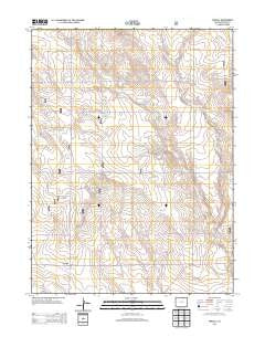 Purcell Colorado Historical topographic map, 1:24000 scale, 7.5 X 7.5 Minute, Year 2013