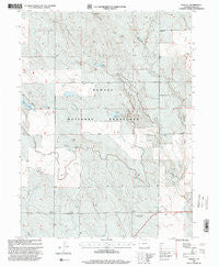 Purcell Colorado Historical topographic map, 1:24000 scale, 7.5 X 7.5 Minute, Year 1997
