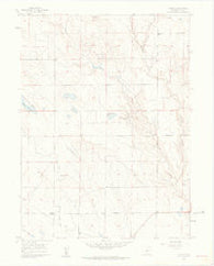 Purcell Colorado Historical topographic map, 1:24000 scale, 7.5 X 7.5 Minute, Year 1960