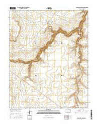 Purgatoire Canyon Colorado Current topographic map, 1:24000 scale, 7.5 X 7.5 Minute, Year 2016