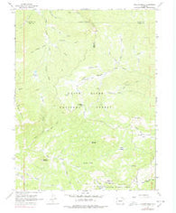 Quaker Mesa Colorado Historical topographic map, 1:24000 scale, 7.5 X 7.5 Minute, Year 1963